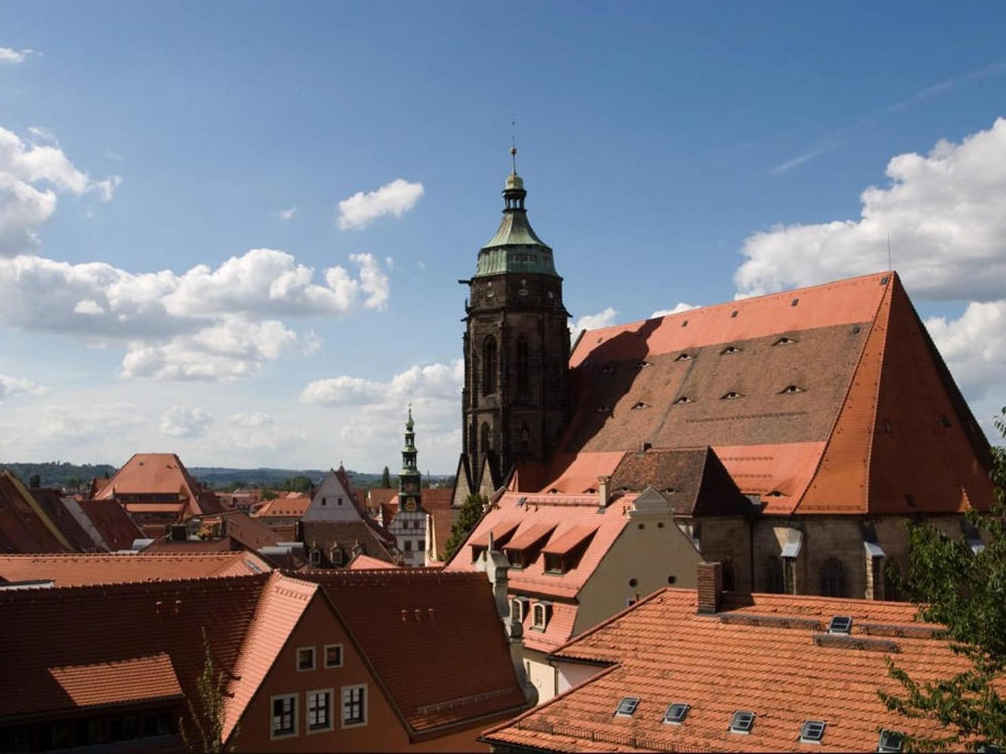 Cosy Apartment With In Pirna With Private Terrace Экстерьер фото